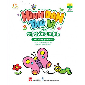 Hình Dán Thú Vị Rèn Trí Thông Minh - Khả Năng Quan Sát