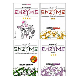 Sách - Nhân Tố Enzyme - Bộ 4 Cuốn - Thái Hà Books