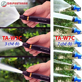 Đầu Vòi Xịt Tăng Áp Đa Năng Nhiều Chế Độ - Xịt rửa xe, tưới cây, vệ sinh nhà cửa,..