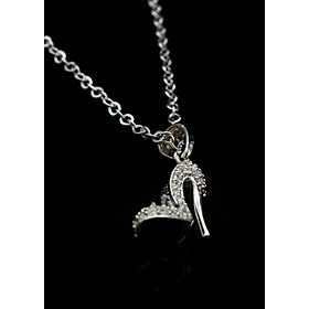 Dây Chuyền Và Mặt Dây Chuyền Nữ Bạc Ta Bạc Hiểu Minh DMD277 Chiếc Dép Lọ Lem 