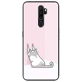 Ốp lưng in cho Oppo A9 2020 Mẫu Mèo Cào