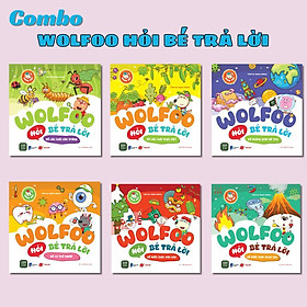 Sách - Wolfoo Hỏi Bé Trả Lời - Combo 6 Cuốn - Quỳnh Hương - 1980 Books
