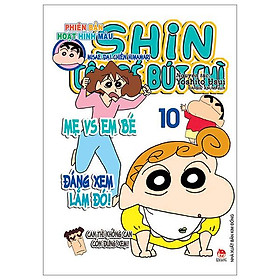 Shin - Cậu Bé Bút Chì - Phiên Bản Hoạt Hình Màu - Tập 10 - Misae Đại Chiến Himawari (Tái Bản 2024)