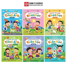 Sách - Cùng Em Rèn Luyện - Cho Trẻ 3 - 9 Tuổi - Combo 6 Chủ Đề - Đinh Tị Books