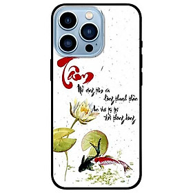 Ốp lưng dành cho Iphone 13 Mini - Iphone 13 - Iphone 13 Pro -  Iphone 13 Pro Max - Thư Pháp Tâm