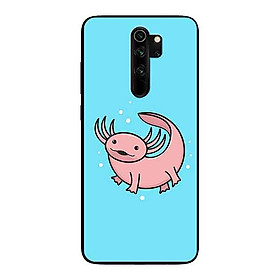 Ốp Lưng in cho Xiaomi Redmi Note 8 Pro Mẫu Cá Cửu Sừng Hồng - Hàng Chính Hãng