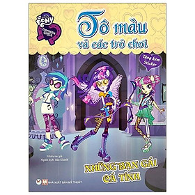 Sách - Pony Tô Màu Và Các Trò Chơi - Những Bạn Gái Cá Tính - Tân Việt Books