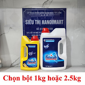 Bột rửa bát Finish Classic 2.5kg - Hương chanh