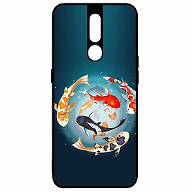 Ốp lưng in cho Oppo F11 Pro Mẫu Koi Vây Quanh