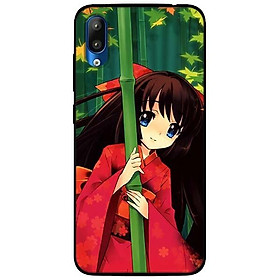 Ốp lưng dành cho Vsmart Star mẫu Anime Cô Gái Kimono Đỏ