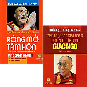 Sách - Combo 2 Cuốn Đức Đạt - Lai Lạc - Ma XIV: Rộng Mở Tâm Hồn + Yếu Lược Các Giai Đoạn Trên Đường Tu Giác Ngộ - Chính Thông Book