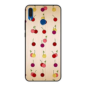 Ốp Lưng in cho Huawei Y9 2019 Mẫu Anh Đào - Hàng Chính Hãng