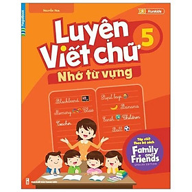Sách - Luyện Viết Chữ Nhớ Từ Vựng 5 - Megabook