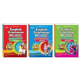 Sách - Ngữ Pháp Tiếng Anh Tiểu Học - Combo 3 Tập - Minh Thắng
