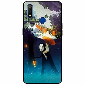 Ốp lưng dành cho Realme 3 mẫu Thiếu Nữ Dù Vàng