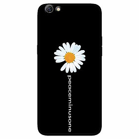 Ốp lưng in cho Oppo F3 Plus Mẫu Cúc Chữ Dài