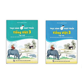 Sách - Combo Thực Hành Và Phát Triển Tiếng Việt 3 Tập 1 + 2 ( QL )
