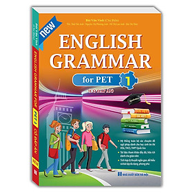 Sách - English Grammar For PET 1 - Có Đáp Án