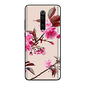 Ốp Lưng in cho Xiaomi Redmi K20 Mẫu Cành Hoa Đào - Hàng Chính Hãng