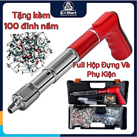 SIÊU CẤP VỚI MÁY BẮN ĐINH BÊ TÔNG THÔNG MINH KHÔNG CẦN ĐIỆN TẶNG KÈM THEO 100 ĐINH HÀNG LOẠI 1