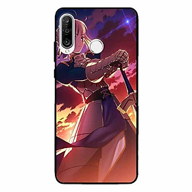 Ốp lưng in cho Huawei P30 Lite Cô Gái và Kiếm