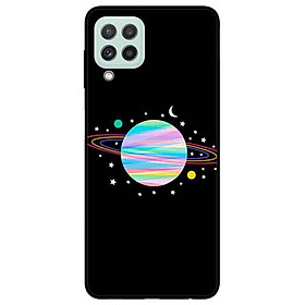 Ốp lưng dành cho Samsung A22 - Samsung S21 FE mẫu Vệ Tinh Nền Đen