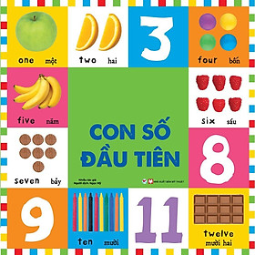 Sách - Từ Vựng Đầu Đời Cho Bé - 100 Con Số Đầu Tiên - Tân Việt Books
