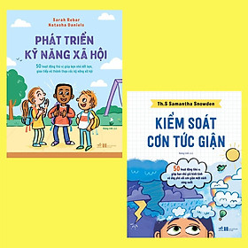 Sách Bộ 50 hoạt động thú vị: Phát triển kỹ năng xã hội - Kiểm soát cơn tức giận (02 cuốn lẻ) - Nhã Nam - BẢN QUYỀN
