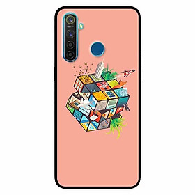 Ốp lưng in cho Realme 5 Pro / Realme Q Rubik Cube
