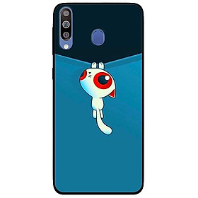 Ốp lưng dành cho Samsung Galaxy M30 mẫu Mèo Cầu Cứu