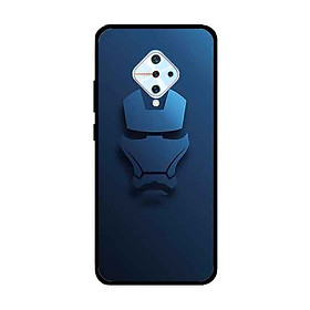 Ốp Lưng in cho Vivo S1 Pro/ Vivo V17 Mẫu Người Sắt Nền Xanh - Hàng Chính Hãng