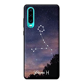 Ốp in cho Huawei P30 Cung Hoàng Đạo - Pisces - Hàng chính hãng