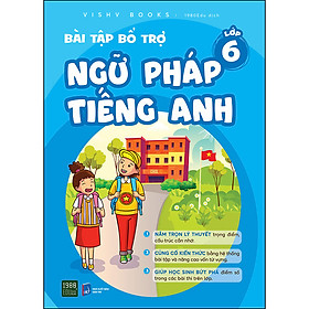 BÀI TẬP BỔ TRỢ NGỮ PHÁP TIẾNG ANH
 Lớp 6