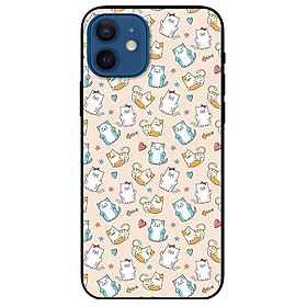 Ốp lưng dành cho Iphone 11 - 11 Pro - 11 Pro Max mẫu Họa Tiết Mèo Trái Tim