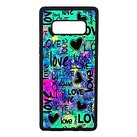 Ốp lưng cho Samsung Galaxy Note 8 nền 018 - Hàng chính hãng