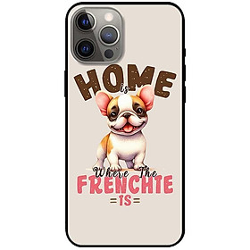 Ốp lưng dành cho Iphone 12 - 12 Pro - 12 Pro Max - 13 Mini - 13 - 13 Pro - 13 Pro Max - Chú Cún HOME - Hàng Chính Hãng