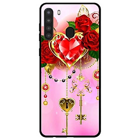 Ốp lưng dành cho Samsung Galaxy A21 mẫu Ruby Key