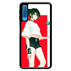Ốp lưng cho Samsung Galaxy A7 mẫu GIRL 290 - Hàng chính hãng