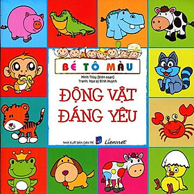 Bé Tô Màu - Động Vật Đáng Yêu (Tái Bản 2018)