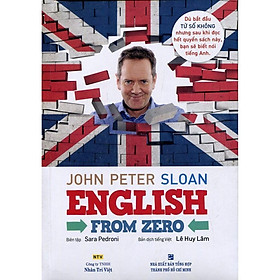 Sách - English From Zero - Nhân Trí Việt