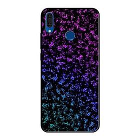 Ốp Lưng in cho Huawei Y9 2019 Mẫu Nền Đá Hoa 6 - Hàng Chính Hãng