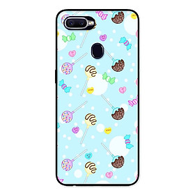 Ốp Lưng in cho Oppo A5s Mẫu Họa Tiết Kẹo Ngọt - Hàng Chính Hãng
