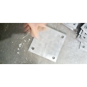 bản mã inox 304 ,dày 5mm ,kt 15x15cm ( giá cho 1 sp) 