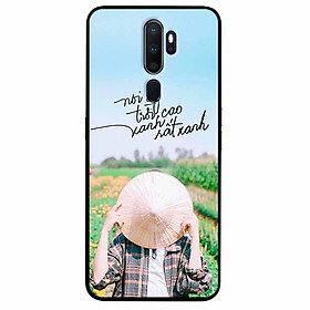 Ốp lưng in cho Oppo A5 2020 Mẫu Lấy Nón