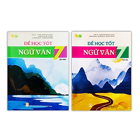Sách - Combo Để học tốt Ngữ Văn lớp 7 tập 1 + 2 (Kết nối tri thức với cuộc sống)