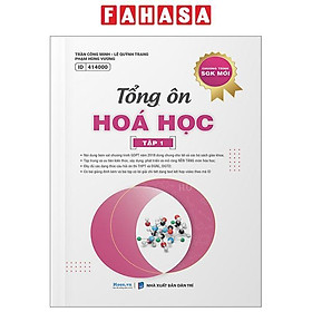 Sách - Tổng Ôn Hóa Học - Tập 1 (Theo Chương Trình SGK Mới)