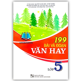 Sách - 199 bài và đoạn văn hay lớp 5