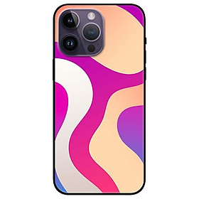 Ốp lưng dành cho Iphone 14 - Iphone 14 Plus - Iphone 14 Pro - Iphone 14 Pro Max - Họa Tiết Hồng Xanh Cam