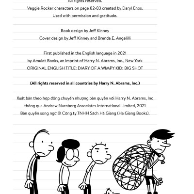 Nhật Ký Chú Bé Nhút Nhát - Tập 16: Big Shot - Trùm Cuối (Song Ngữ Anh Việt)