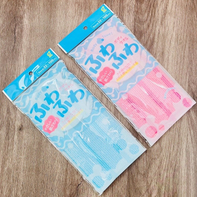 Khăn tắm tạo bọt mềm Okazaki Soft Pk/Bl